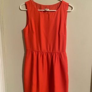 J. Crew salmon summer dress